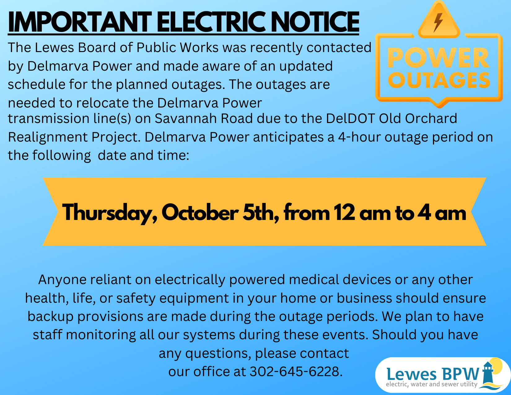 News Flash • Lewes, DE • CivicEngage